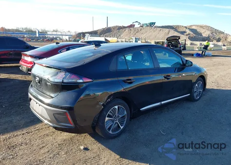 2022 Hyundai Ioniq Plug-In Hybrid Se z USA, uszkodzony, nr VIN KMHC65LD1NU281874